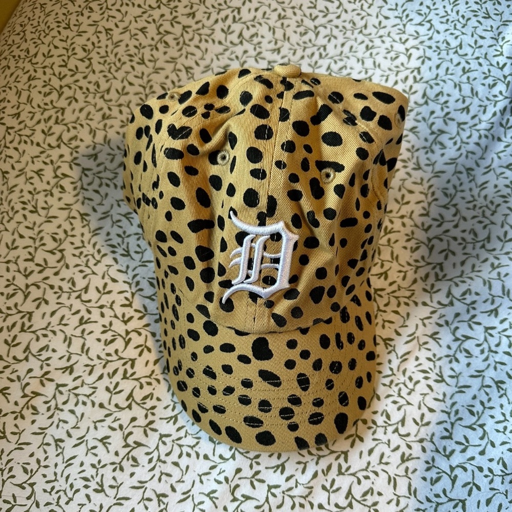 Detroit Tigers 47 Brand Cheetah Adjustable Clean Up Hat